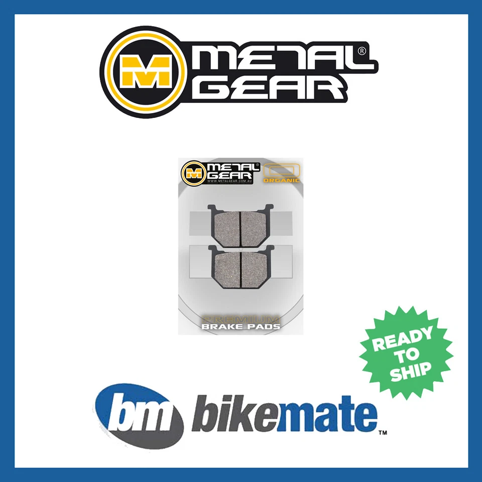 Organic Brake Pads Front L or R for SUZUKI GS 750 T 1982 1983 Foto 1 de 1
