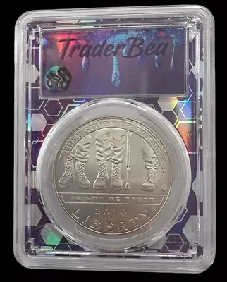 2010-W PCGS MS69 Disabled Veterans Commemorative, FREE SHIPPING, 11/7/24 - Image 1 of 2