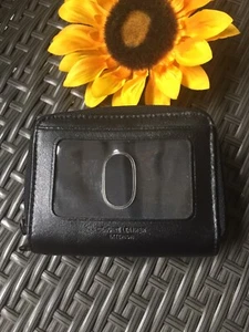 Buxton Wizard Wallet Leather credit card coin wallet ID - Picture 1 of 5