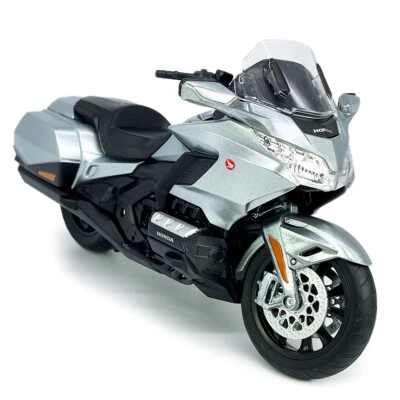 Honda Gold Wing 2020 modelo de motocicleta diecast juguete motocicletas regalos plata 1/12 Foto 1 de 4