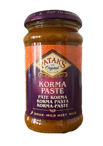 Pataks Korma Gewürzpaste 290g Patak’s Korma Paste Patak Curry Paste - Bild 1 von 3