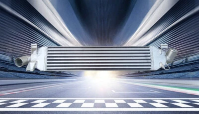 For FORD FOCUS MK2/II 2.5 ST225 Aluminum Intercooler 2004-2008 04 05 06 2005 07 - Image 1 of 4