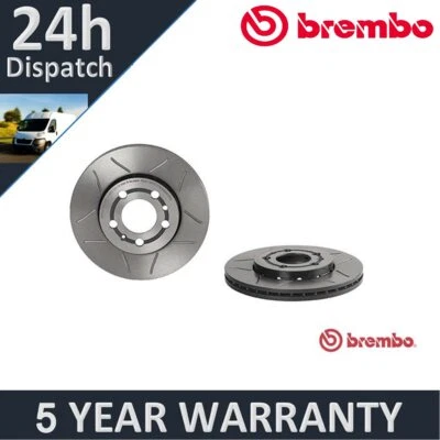 Fits VW Polo Golf Fox Skoda Fabia Seat Ibiza Audi A1 Brembo Front Brake Discs #2 - Image 1 of 4