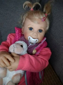 ❤️Künstlerpuppe von Monika Peter Leicht wie Reborn Toddler❤️ - Bild 1 von 10