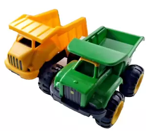 John Deere Kids Big Scoop Dump Truck Toy, & Cat Dump Truck Toy , Plastic 6 inch - Picture 1 of 16