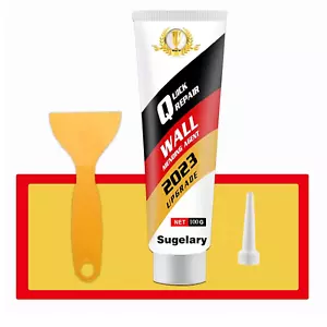 Drywall Patch Repair Kit with Scraper – Wall Spackle Paste for Holes, Plaster De - Picture 1 of 12