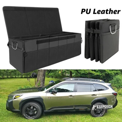Caja de almacenamiento de carga organizadora de maletero plegable bolsa para Subaru Outback Foto 1 de 4