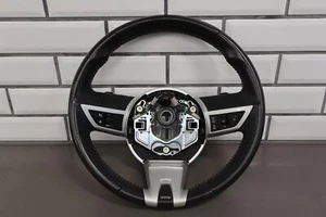 2010-2011 Chevy Camaro Black Leather Steering Wheel OEM (Stone Stitching) - Imagen 1 de 18
