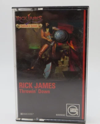 THROWIN' DOWN - Rick James (Cassette Tape, 1982) Foto 1 de 4