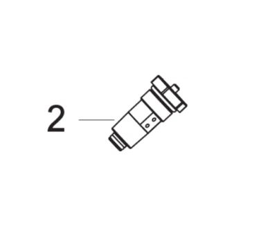 Nilfisk Start-Stopp-Ventil System Komplett C100.6 C105.6 C110.4 C120.6 WAP Aqua - Bild 1 von 2