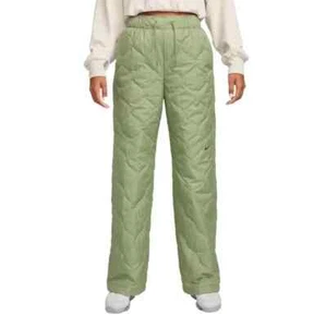 Nike Sportswear Essential Quilted High-Waisted Open-Hem Snow Pants NWT Small - Picture 1 of 5