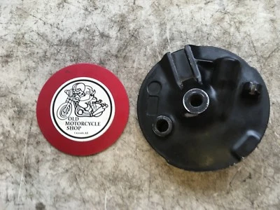 1979 YAMAHA MX100 FRONT DRUM BRAKE PLATE OEM — 第 1/4 张图片
