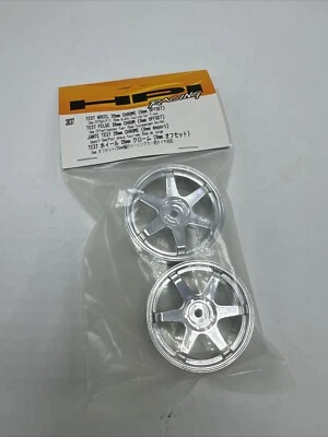 HPI Racing #3837 TE37 Wheel 26mm Chrome 0mm Offset New In Package - Image 1 of 4