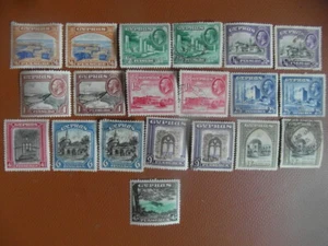 Stamps : Cyprus KGV pictorial defs to 45 pi.. cv £346.4o 2020. - Picture 1 of 5