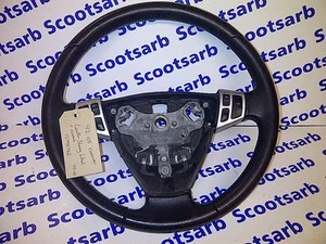 SAAB 9-3 93 Leather Steering Wheel w/ Radio/Phone Controls 2003 - 2005 12796742  - Picture 1 of 1