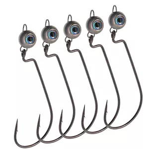 Reaction Tackle Tungsten Free Swing Jig Head- 5-Pack - Picture 1 of 12