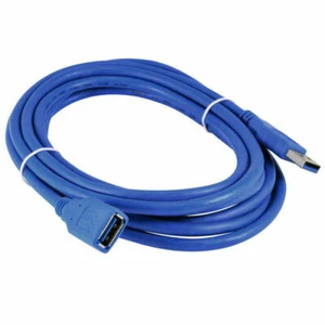 USB 3.0 Extension Extender Cable Cord M/F Standard Type A Male to Female 10Feet - Picture 1 of 5