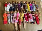 Vintage Barbie Doll Lot Of 27 Mattel 1960s 1970s W Clothing Need TLC