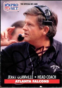Jerry Glanville signed autographed Auto 1991 Pro Set card #99 - Picture 1 of 1