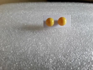 Pendientes de tachuelas de bola redonda plata esterlina ¡NUEVOS SIN USAR!!! 6mm. 5-7 - Imagen 1 de 2