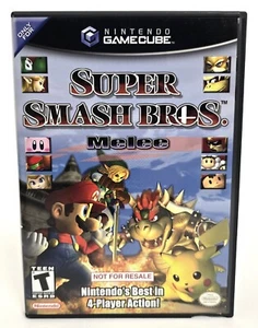 Super Smash Bros Melee (Nintendo GameCube) Completo En Caja Sin Reserva - Probado - Auténtico - Imagen 1 de 5