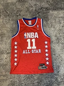 Vtg Reebok NBA 2003 West All Star Houston Rockets Yao Ming Jersey M L RARE 40 - Picture 1 of 9