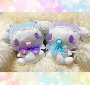 Sanrio Cinnamoroll Sugar Party Big Plush Doll Baby Set Stuffed Toy FuRyu 25cm - Picture 1 of 6