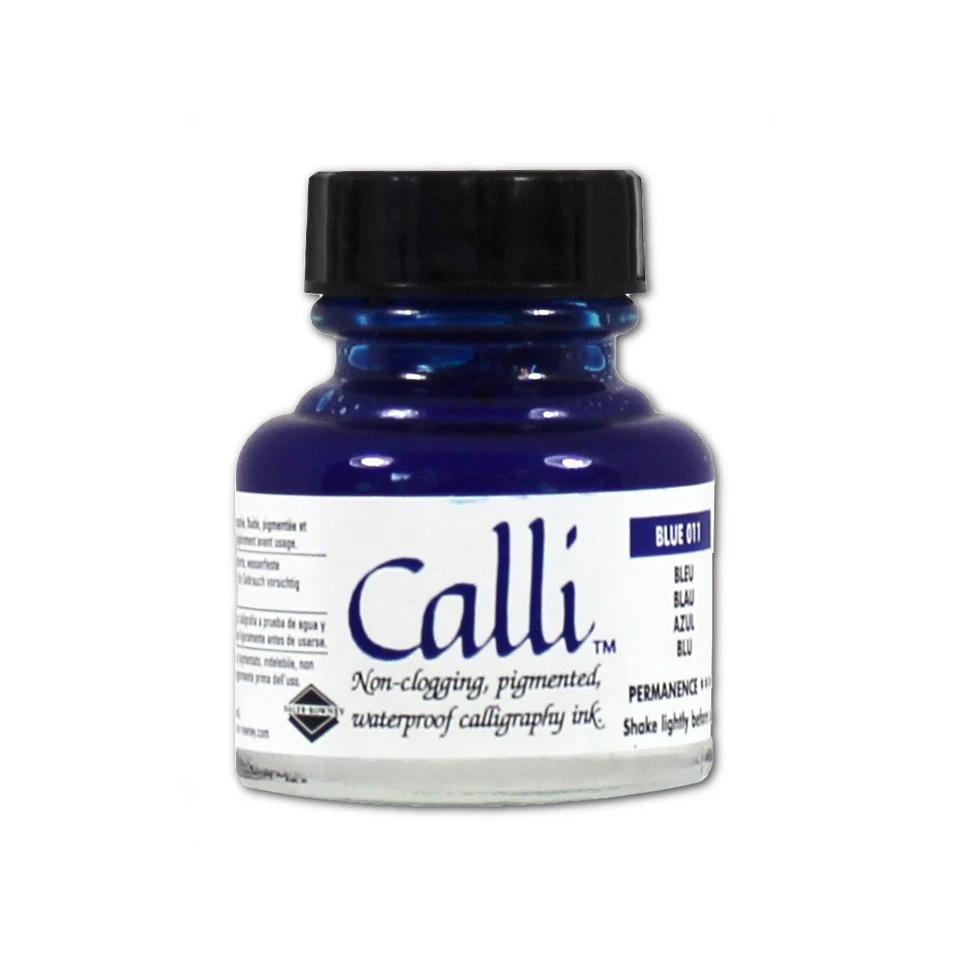 Calli Calligraphy Ink 1 Oz Blue - Image 1 of 1