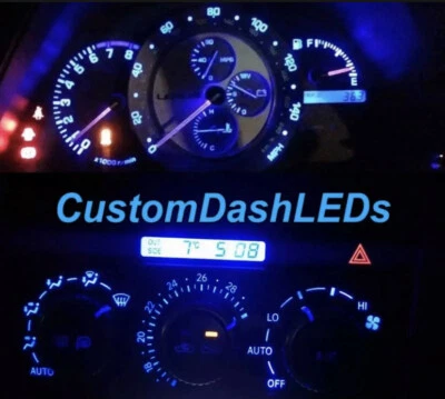 ROYAL BLUE Full Dash Kit LEXUS Is200 Is300 Led Speedo Altezza Sxe10 Toyota - Image 1 of 4