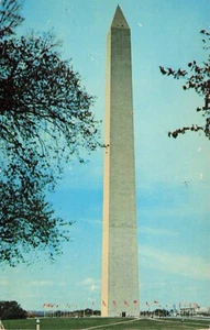 Washington Monument Washington DC Vintage Chrome PC - Picture 1 of 2