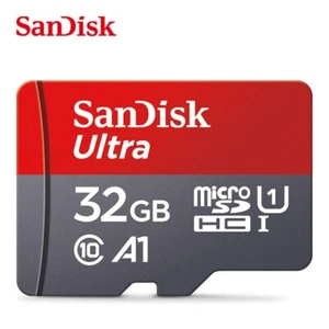 Karta pamięci SanDisk 32GB 32G Ultra Micro SD HC Class 10 TF Flash SDHC mobilna - Zdjęcie 1 z 3