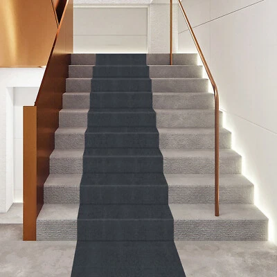 Alfombra antideslizante alfombra corredor escalera protector piso escalera pasillo 20 pies L x 27,56" W Foto 1 de 4
