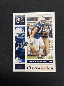 2021 Chronicles Draft Picks Pat Freiermuth Bronze Rookie Card RC #22 - Steelers