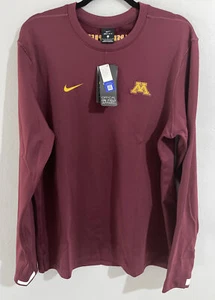 Nike Minnesota Golden Gophers On-Field Therma Long Sleeve CQ5051-669 Men’s Sz L - Picture 1 of 3