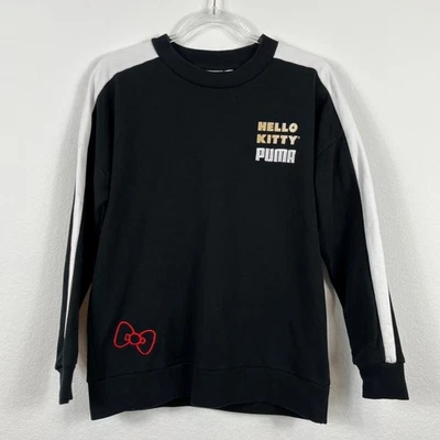 Puma x Hello Kitty Crewneck Oversized Sweatshirt Sweater Womens Small Streetwear - Image 1 of 4
