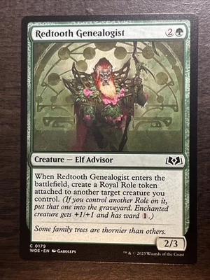 Redtooth Genealogist Wilds of Eldraine Regular - Image 1 of 3
