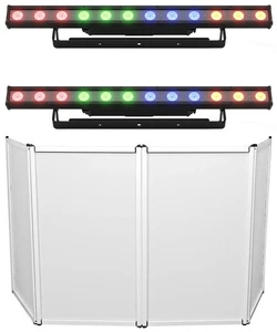 (2) Chauvet DJ COLORband Q4 IP Outdoor-Rated DMX RGBA LED Light Strips+Facade - Picture 1 of 12