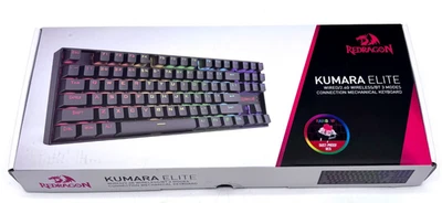 Redragon Kumara Elite Wired/Wireless 3 Modes Connection Mechanical Keyboard - Image 1 of 4