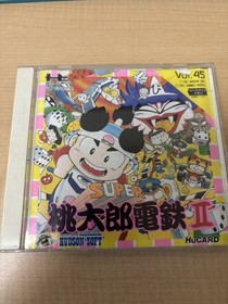Momotaro Electric Railway II PC Engine Hu Software Japan 2w