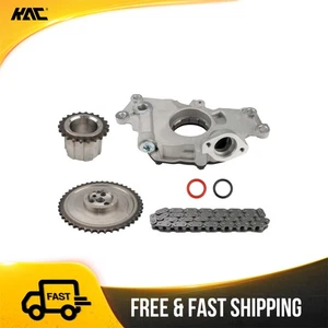 4pcs Timing Chain Kit Oil Pump Fits 2004-2006 Chevrolet Silverado 1500 New - Picture 1 of 10