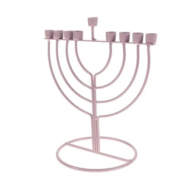  Soporte para velas de linterna Hanukkah soporte para velas de pilar Foto 1 de 4