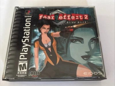 Fear Effect 2 Retro Helix Disc 1 & 2 & 3 (Sony Playstation 1) No Disc 4 - Image 1 of 4