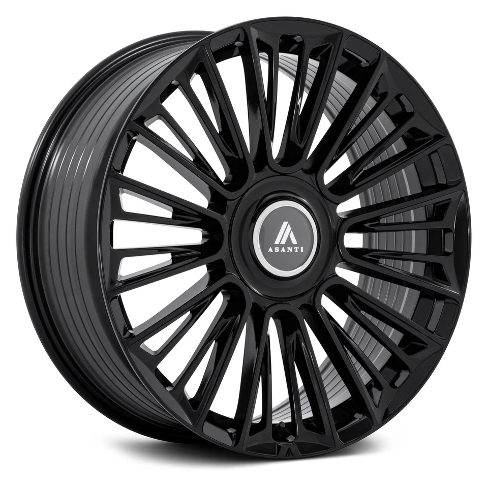 Asanti AB049 PREMIER Wheel 22x9.5 (30, 5x127, 74.1) Black Single Rim Foto 1 de 4