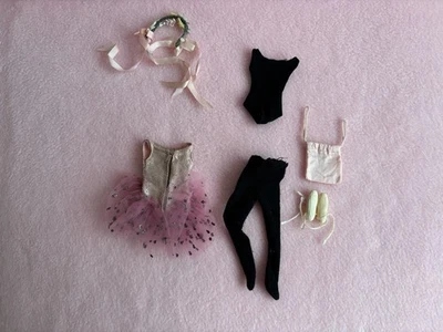 TENUE BALLET CLASS (Cours de ballet) POUR POUPÉE SKIPPER DE MATTEL - Année 1964 - Photo 1/4