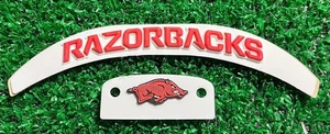 ARKANSAS RAZORBACKS 3D MINI BUMPERS for RIDDELL SPEED MINI HELMETS - Picture 1 of 1