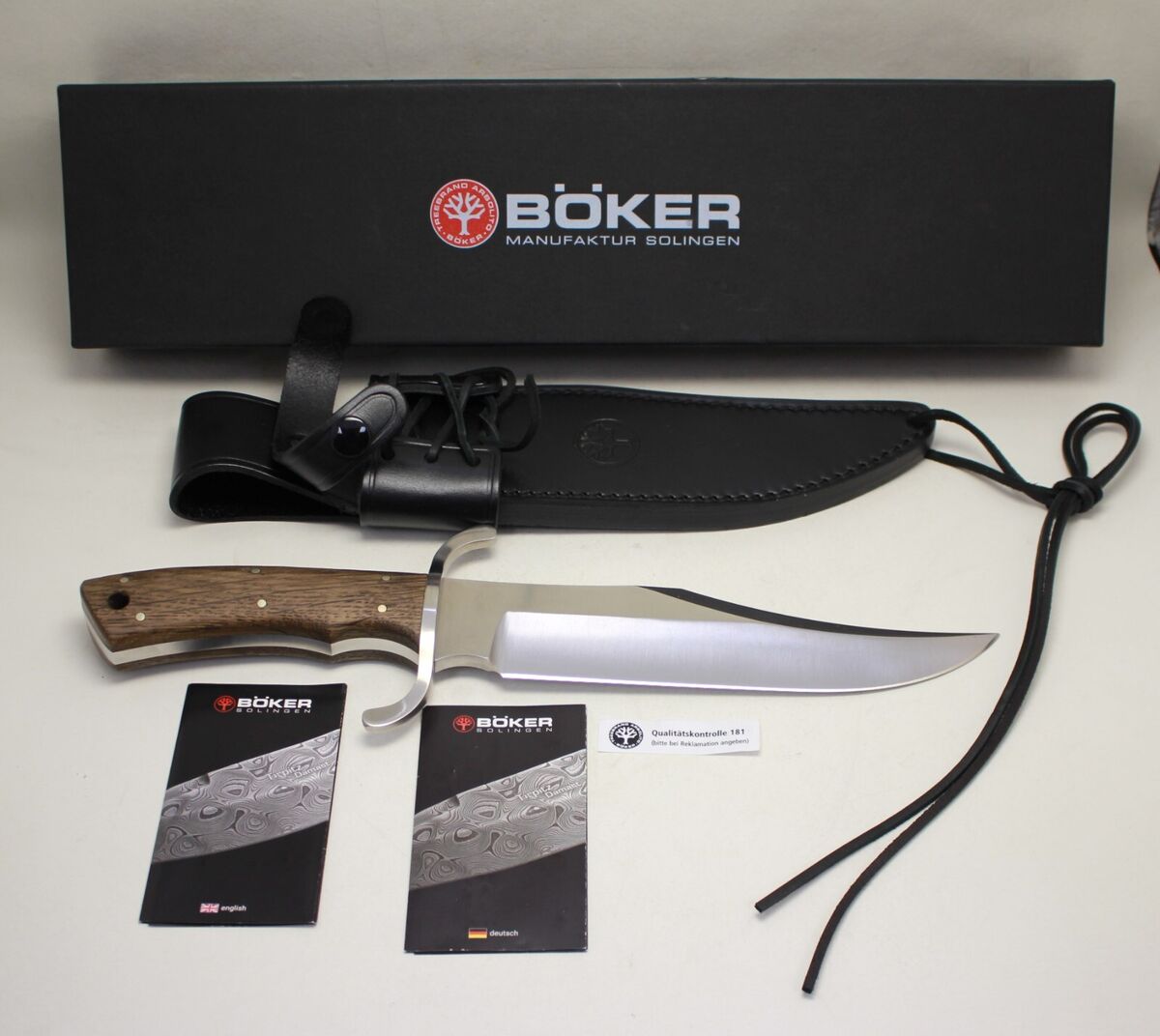 Boker Solingen Knife In Collectible Vintage Factory Boker Solingen Knife In Collectible Vintage Factory