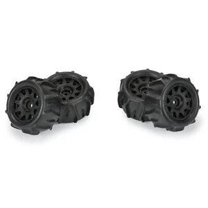 Pro-Line PRO1031110 1/18 Dumont F/R Tires MTD 12mm Black Raid (4) Granite GROM - Picture 1 of 6
