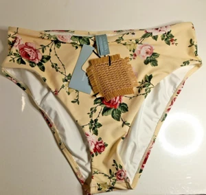 Antonio Melani Style Bungalow Miraflores Floral Size XL - High Waisted Bottom - Picture 1 of 8