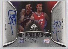 2006 SP Game Used Edition SIGnificance Dual /50 Daniel Ewing Carlos Boozer Auto