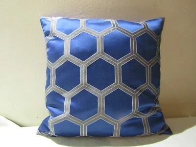 Funda de cojín/funda de almohada Designers Guild de tela Zardozi cobalto Foto 1 de 4